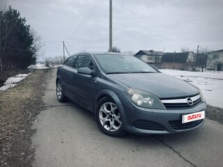 2006 Opel Astra GTC H, серый, 400000 рублей, вид 2