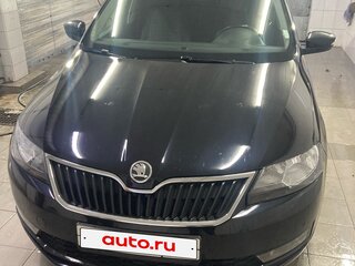 2019 Skoda Rapid I Рестайлинг, чёрный, 1650000 рублей, вид 1