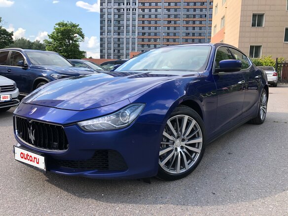 2014 Maserati Ghibli Diesel III, синий, 2299000 рублей