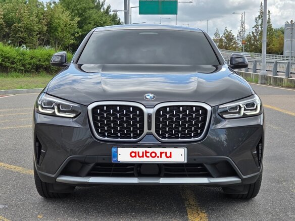 2025 BMW X4 20i II (G02) Рестайлинг, чёрный - вид 2