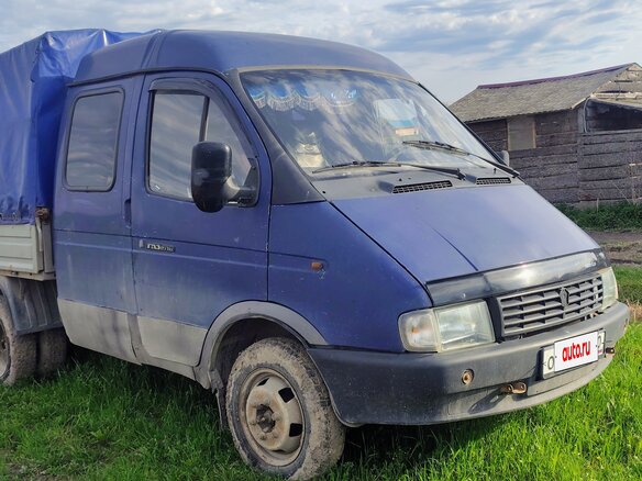 2001 ГАЗ ГАЗель (3302), синий, 240000 рублей - вид 1