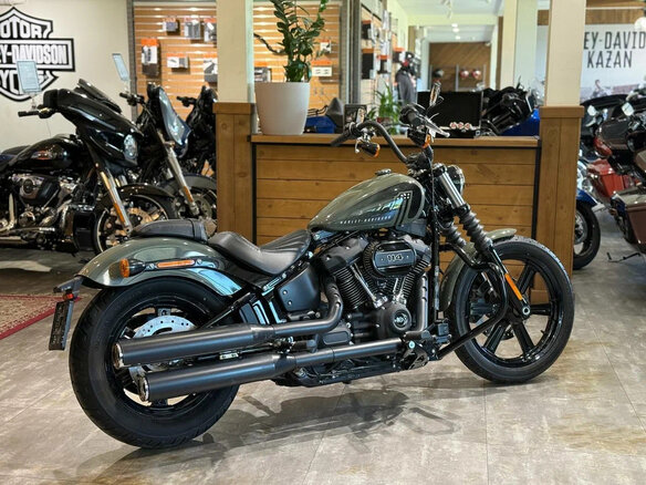 2021 Harley-Davidson Street Bob, зелёный, 1890000 рублей - вид 20