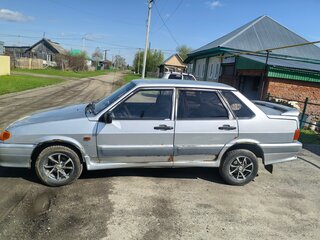 2002 Lada (ВАЗ) 2115, серебристый, 90000 рублей, вид 4