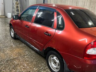 2007 Lada (ВАЗ) Kalina I, красный, 135000 рублей, вид 3