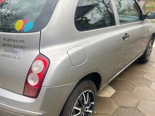 2004 Nissan Micra III (K12), серебристый, 399000 рублей, вид 2