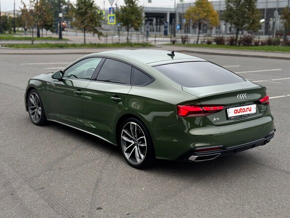 2021 Audi A5 Sportback 45 TFSI II (F5) Рестайлинг, зелёный, 4450000 рублей - вид 7