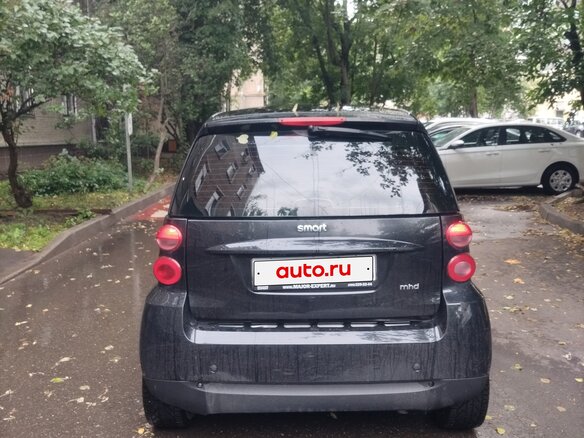 2010 Smart Fortwo II, чёрный - вид 3