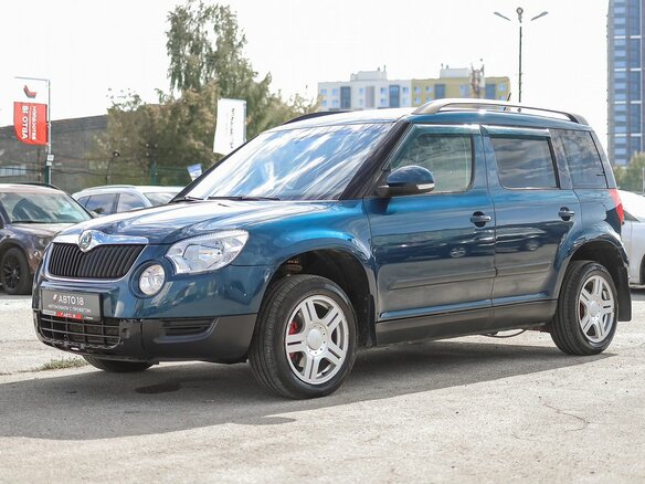 2011 Skoda Yeti I, синий - вид 1