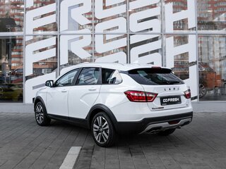 2019 Lada (ВАЗ) Vesta SW Cross I, белый, 1170000 рублей, вид 2