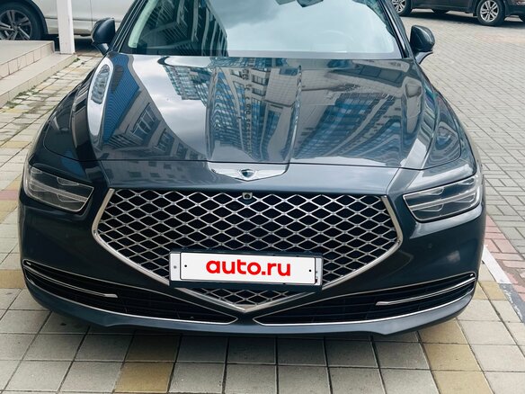 2021 Genesis G90 I Рестайлинг, серый, 4000000 рублей