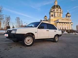 1997 Lada (ВАЗ) 21099, белый, 105000 рублей, вид 1
