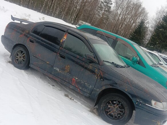 1995 Toyota Carina E, зелёный, 150000 рублей - вид 3