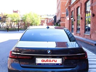 2020 BMW 7 серии Long 750Ld xDrive VI (G11/G12) Рестайлинг, серый, 8640000 рублей, вид 3
