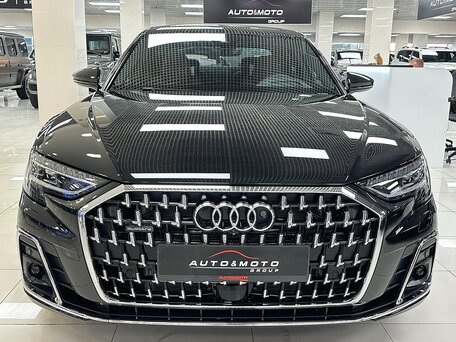 2025 Audi A8 Long 60 TFSI e IV (D5) Рестайлинг, чёрный, 16995000 рублей, вид 2