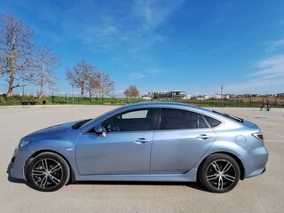 2011 Mazda 6 II (GH) Рестайлинг, серебристый, 1100000 рублей, вид 2