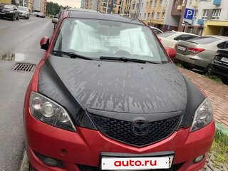 2005 Mazda 3 I (BK), красный, 550000 рублей, вид 1