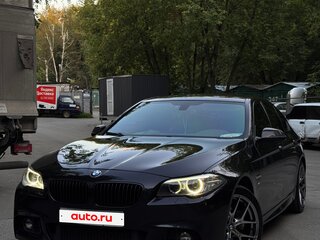 2016 BMW 5 серии 520i VI (F10/F11/F07) Рестайлинг, чёрный, 2038000 рублей, вид 5