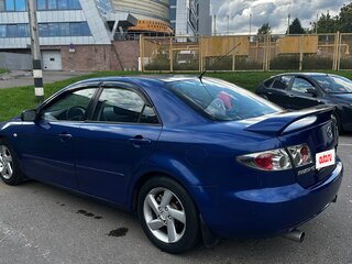 2006 Mazda 6 I (GG) Рестайлинг, синий, 440000 рублей, вид 5