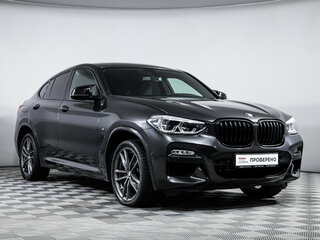 2019 BMW X4 20d II (G02), чёрный, 4499000 рублей, вид 3