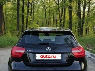 2014 Mercedes-Benz A-Класс 180 III (W176), чёрный, 1390000 рублей, вид 2