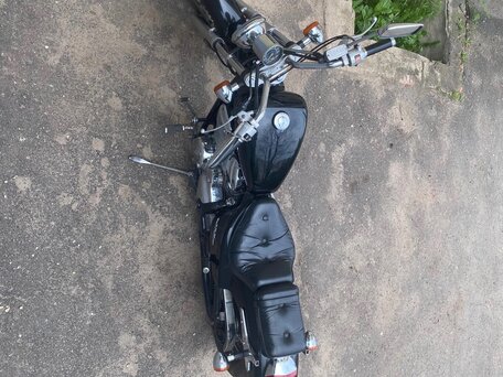 1992 Honda Steed 400, чёрный, 270000 рублей, вид 3