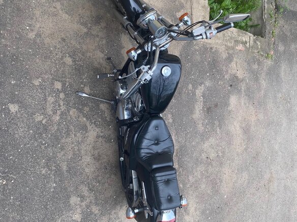 1992 Honda Steed 400, чёрный, 260000 рублей - вид 2