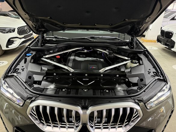 2024 BMW X6 40i III (G06) Рестайлинг, зелёный - вид 28