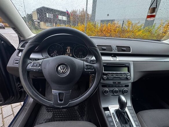 2014 Volkswagen Passat B7, синий, 1199000 рублей - вид 11