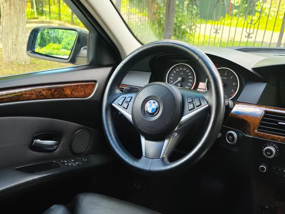 2008 BMW 5 серии 525i V (E60/E61) Рестайлинг, серый - вид 15