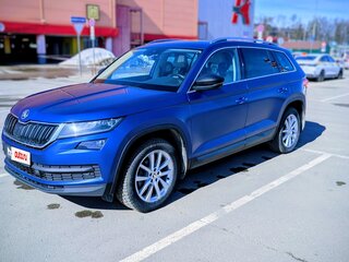 2019 Skoda Kodiaq I, синий, 3000000 рублей, вид 2