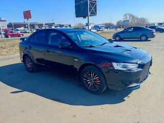 2007 Mitsubishi Lancer X, чёрный, 650000 рублей, вид 2