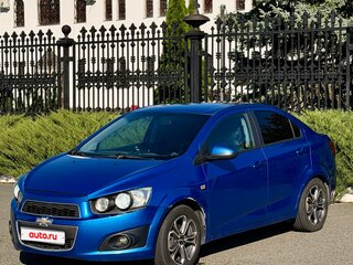 2013 Chevrolet Aveo II, синий, 590000 рублей, вид 1