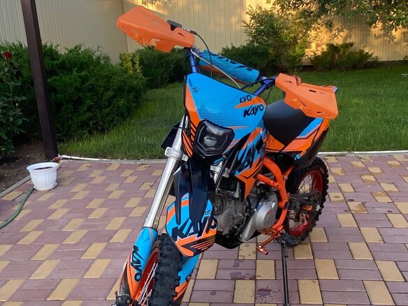 2024 Kayo Evolution YX140EM, оранжевый, 95000 рублей - вид 1