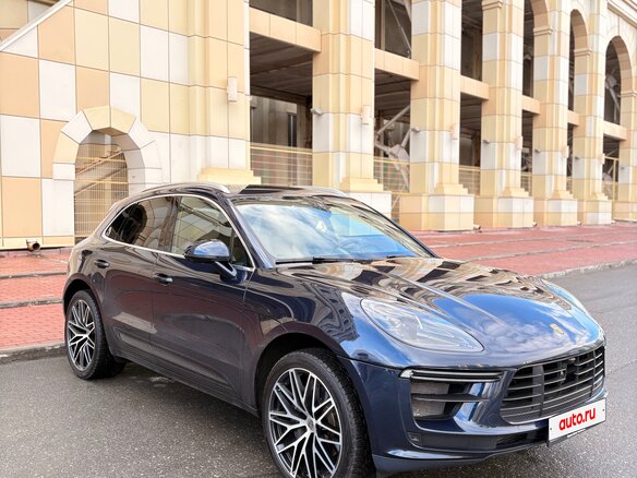 2022 Porsche Macan I Рестайлинг 2, синий, 6800000 рублей