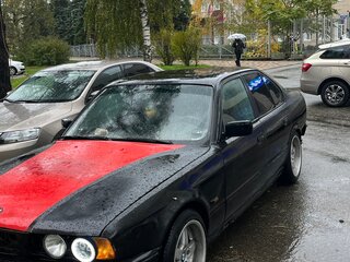 1993 BMW 5 серии 525i III (E34), чёрный, 300000 рублей, вид 1