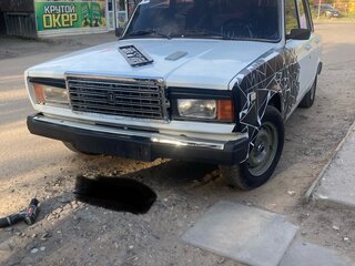 2005 Lada (ВАЗ) 2107, белый, 100000 рублей, вид 2