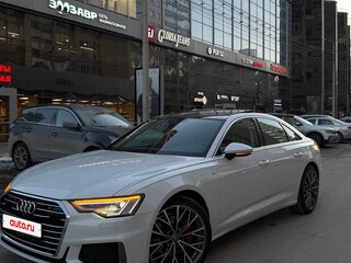 2020 Audi A6 45 TFSI V (C8), белый, 4300000 рублей, вид 2