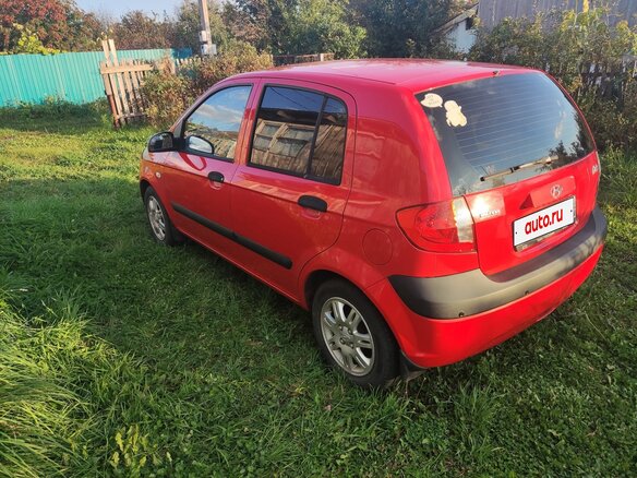 2008 Hyundai Getz I Рестайлинг, красный, 775000 рублей - вид 14