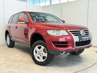 2003 Volkswagen Touareg I, красный, 855000 рублей, вид 4