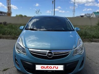 2012 Opel Corsa D Рестайлинг II, голубой, 590000 рублей, вид 1