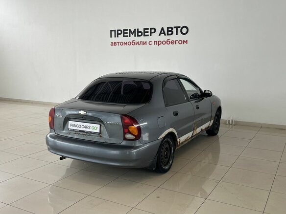 2008 Chevrolet Lanos I, серый - вид 3