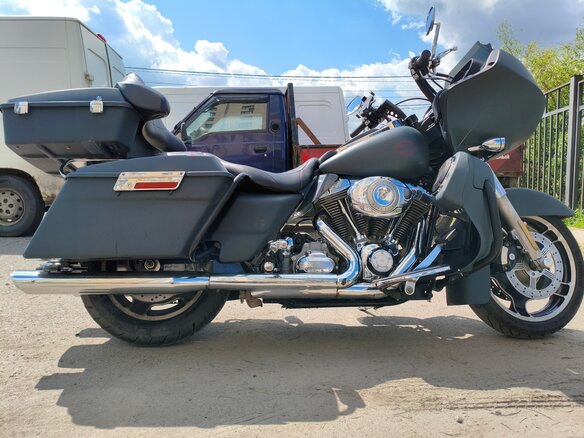 2007 Harley-Davidson Road Glide, серый, 890000 рублей - вид 4