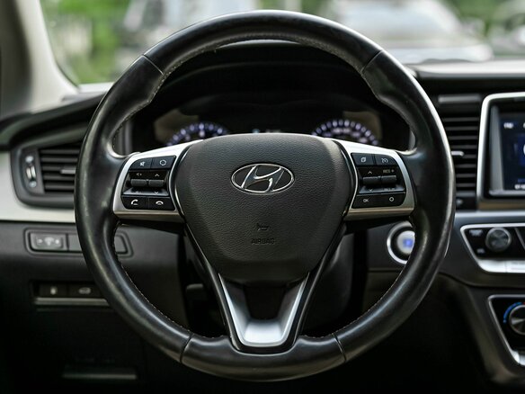 2018 Hyundai Sonata VII (LF) Рестайлинг, серебристый - вид 6