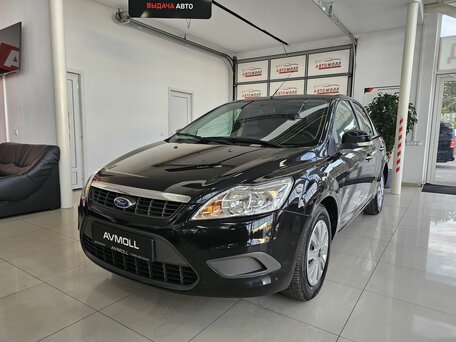 2010 Ford Focus II Рестайлинг, чёрный, 895000 рублей, вид 2