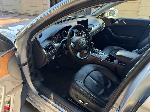 2015 Audi A6 IV (C7) Рестайлинг, серебристый, 1699000 рублей - вид 4