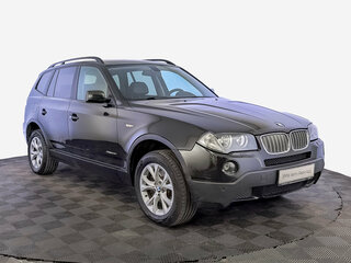 2009 BMW X3 25i I (E83) Рестайлинг, чёрный, 1480000 рублей, вид 3