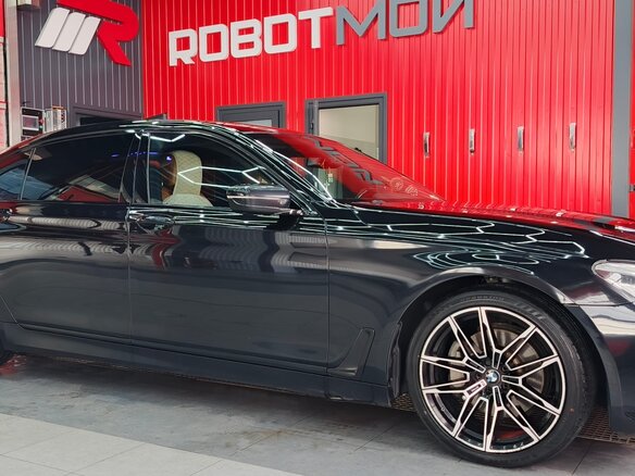 2017 BMW 7 серии Long 730Ld xDrive VI (G11/G12), чёрный, 3400000 рублей - вид 15