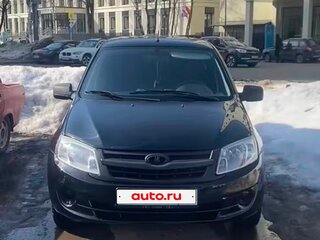 2013 Lada (ВАЗ) Granta I, синий, 450000 рублей, вид 2
