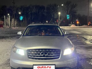 2005 Infiniti FX35 I (S50), серебристый, 900000 рублей, вид 2