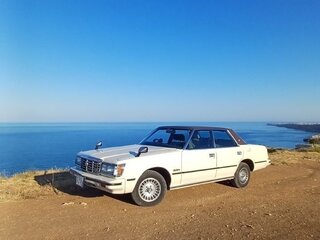1983 Toyota Crown VI (S110), бежевый, 1100000 рублей, вид 1